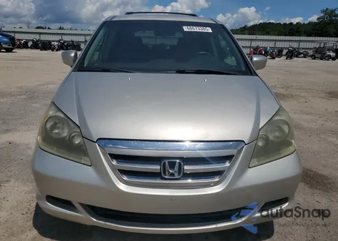 2005 Honda Odyssey Ex from USA, damaged, VIN 5FNRL38425B018158